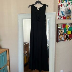 Maeve Black Long Maxi dress